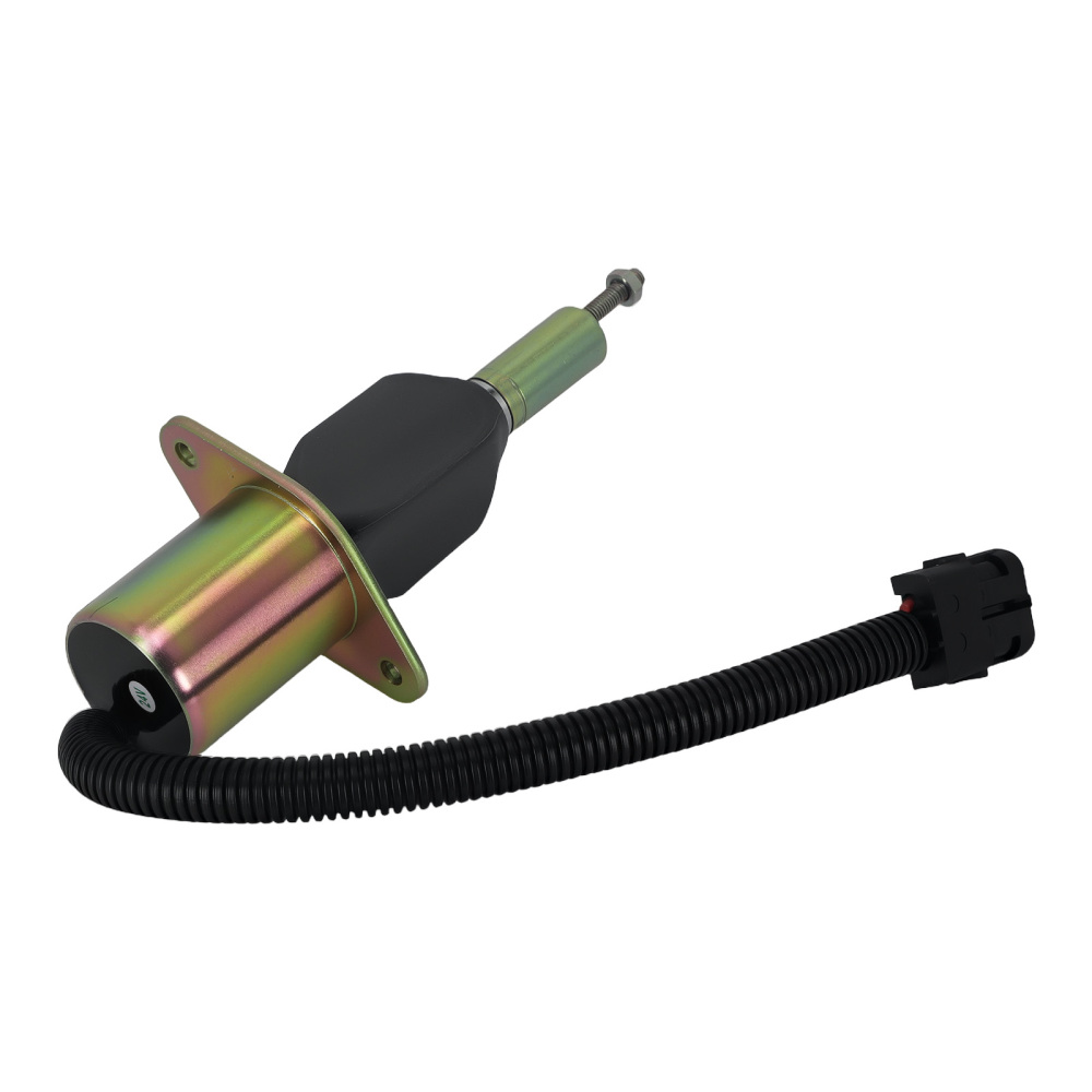 Fuel Shut Off Solenoid 24V compatible for Hyundai Excavator R290 2000-2023SA429324