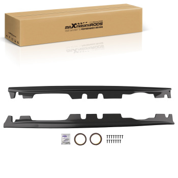 2x LR Side Skirt Set compatible for BMW E92 E93 M3 2008-2012 2013 Carbon Fiber