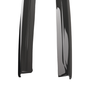 LR 2pcs Side Skirt Extension compatible for BMW F30 F31 M Sport 2012-2018 Carbon Fiber