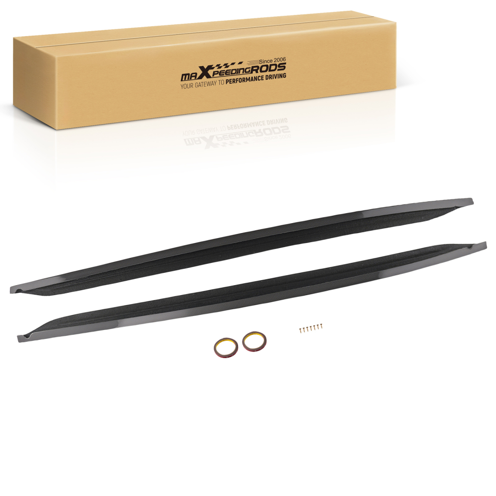 LR Side Skirt Extension compatible for BMW G82 G83 M4 G80 M3 2021-2025 Carbon Fiber