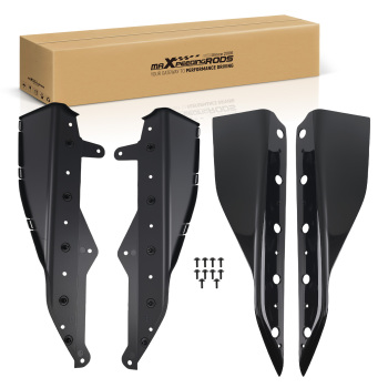 ABS Side Skirts compatible for BMW 2 Series G42 220i 230i M240i MP Style 22-2024 Black Pair