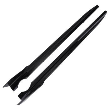 ABS Side Skirt Extension Panels compatible for BMW X5 G05 M Sport 2019-25 Gloss Black Body
