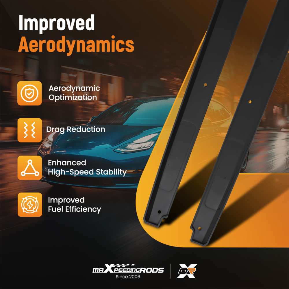 Body Kit Side Skirt Extension compatible for BMW 5 Series F10 F11 M Sport 2010-2016 Black