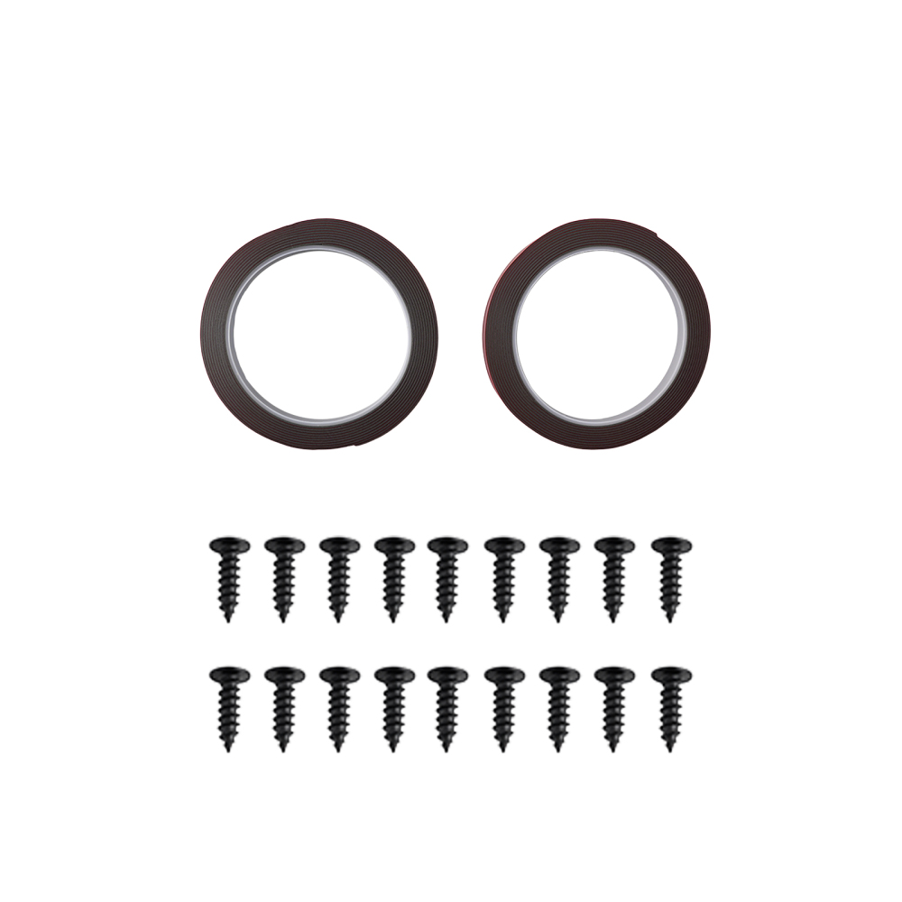 ABS Side Skirt Extensions compatible for BMW 3 Series E90 E92 E93 M3 2005-2014 Black