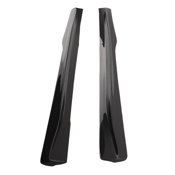 2x Carbon Fiber Side Skirt Extension compatible for BMW F80 F81 M3 15-18 PSM Style