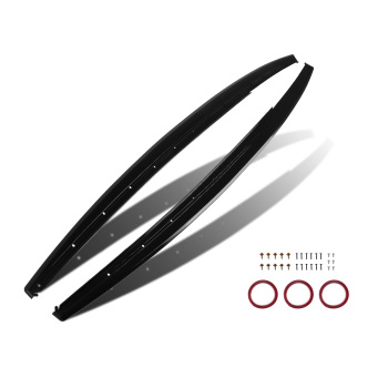 Side Skirt Extension Body Kit compatible for BMW F30 F31 3 Series M Sport 2012-2018 Black