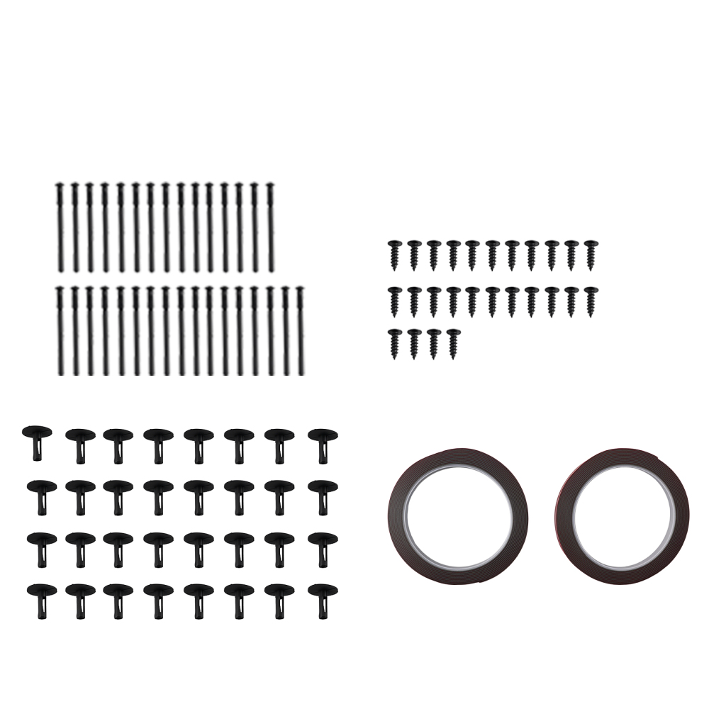 Body Kit Side Skirt Panel compatible for BMW F32 F33 F36 4 Series 2014-2020 Gloss Black