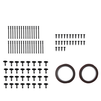 Body Kit Side Skirt Panel compatible for BMW F32 F33 F36 4 Series 2014-2020 Gloss Black