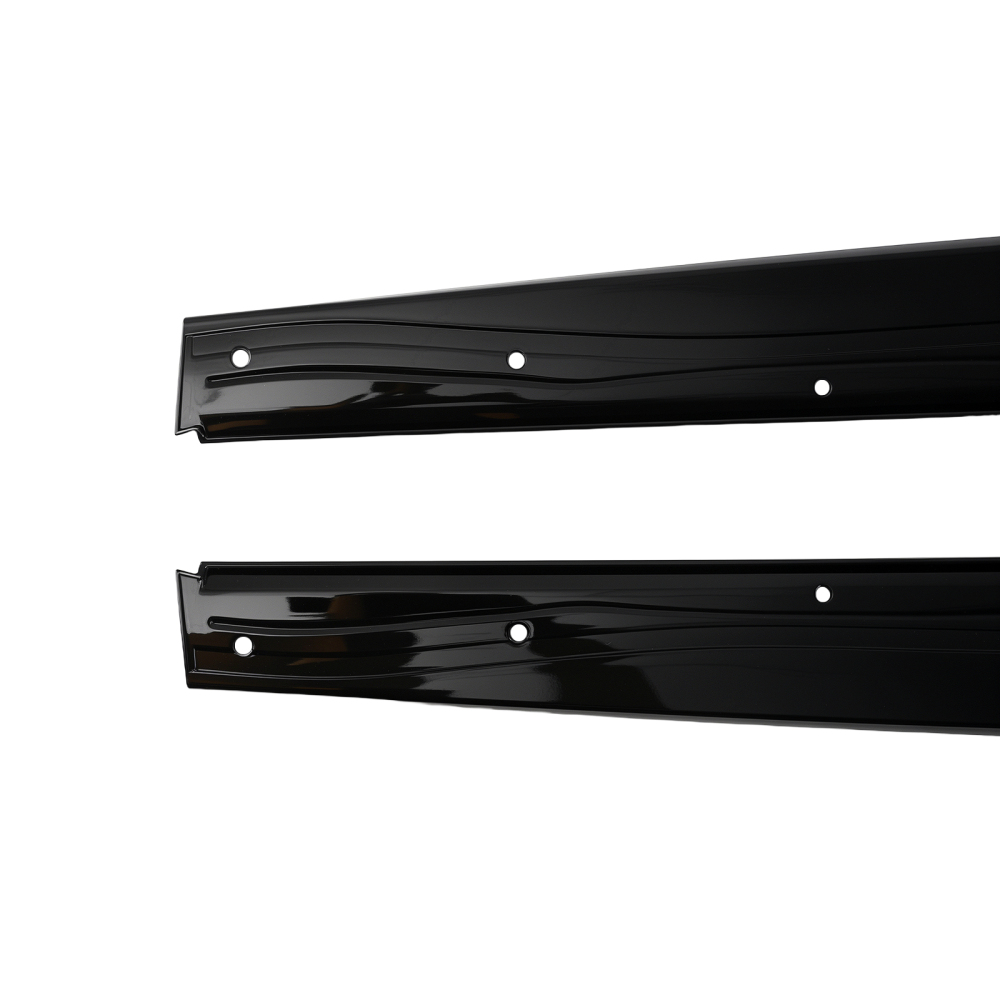 Body Kit Side Skirt Panel compatible for BMW F32 F33 F36 4 Series 2014-2020 Gloss Black