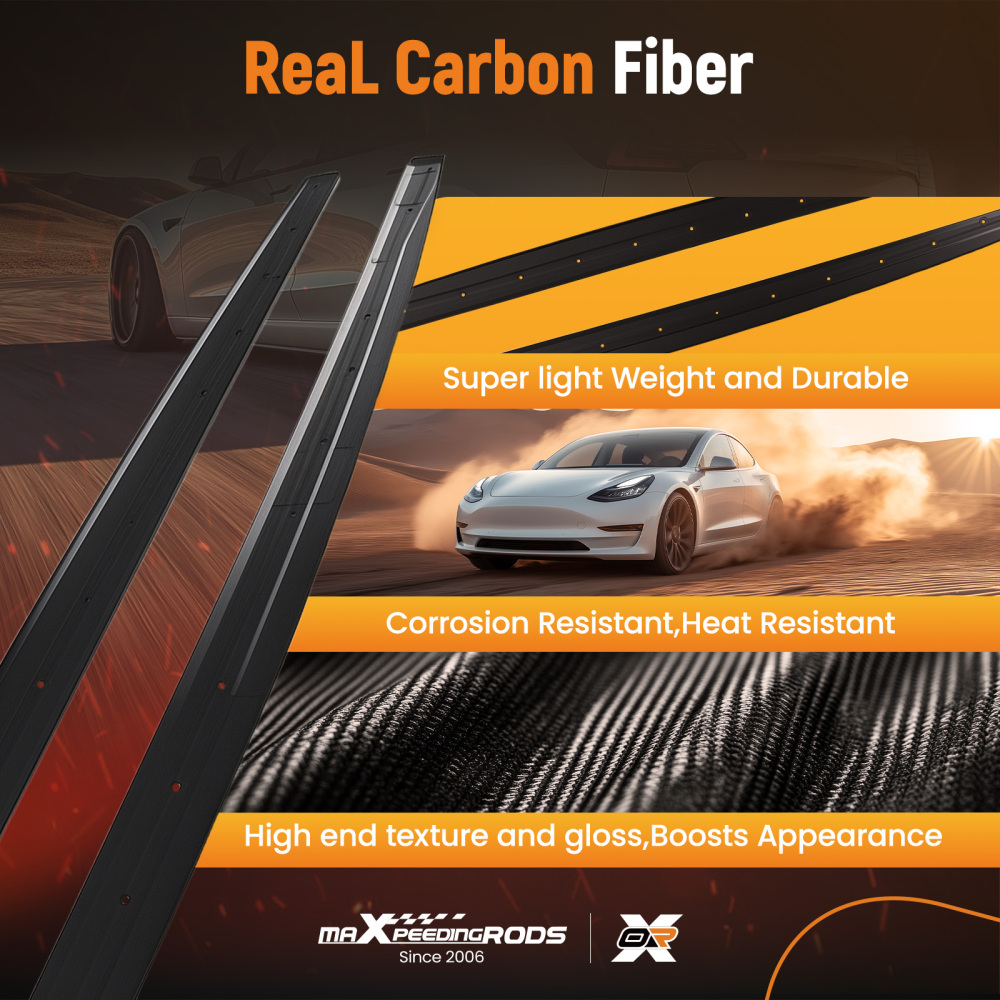 Body Kit Side Skirt Panel compatible for BMW F32 F33 F36 4 Series 2014-2020 Gloss Black