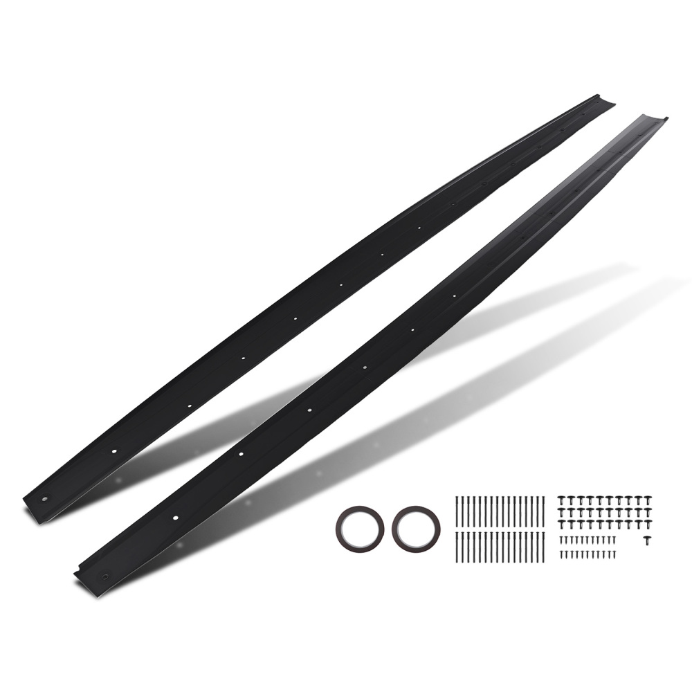 ABS Side Skirt Extension Lip compatible for BMW 4 Series F32 F33 F36 2014-2020 Body Kit