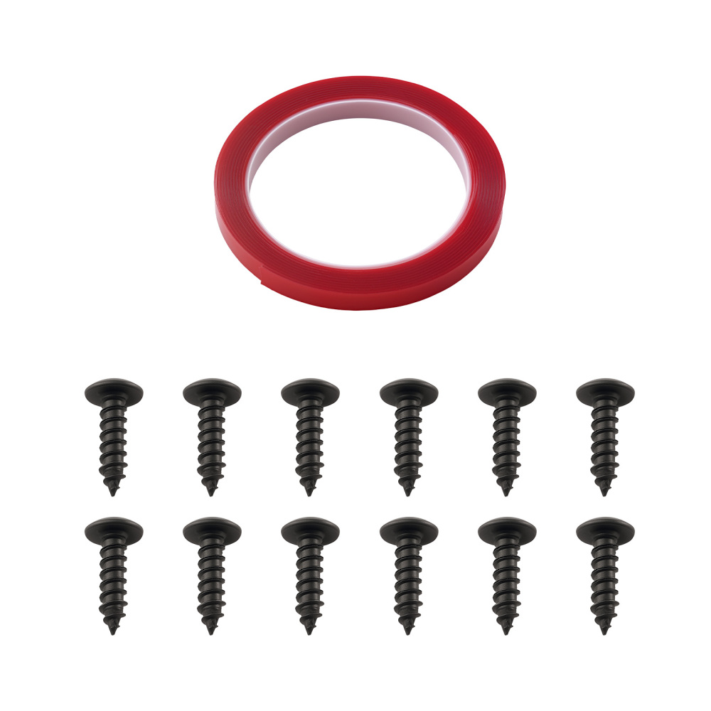 Side Skirt Extension compatible for BMW F15 X5 F85 X5M F16 X6 F86 X6M 2015-19 Gloss Black