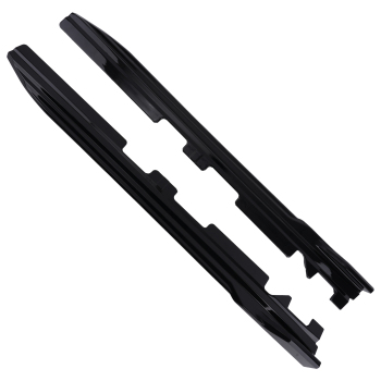 ABS Side Skirt Extension compatible for BMW X3 G01 X4 G02 2018-2023 Gloss Black Panel