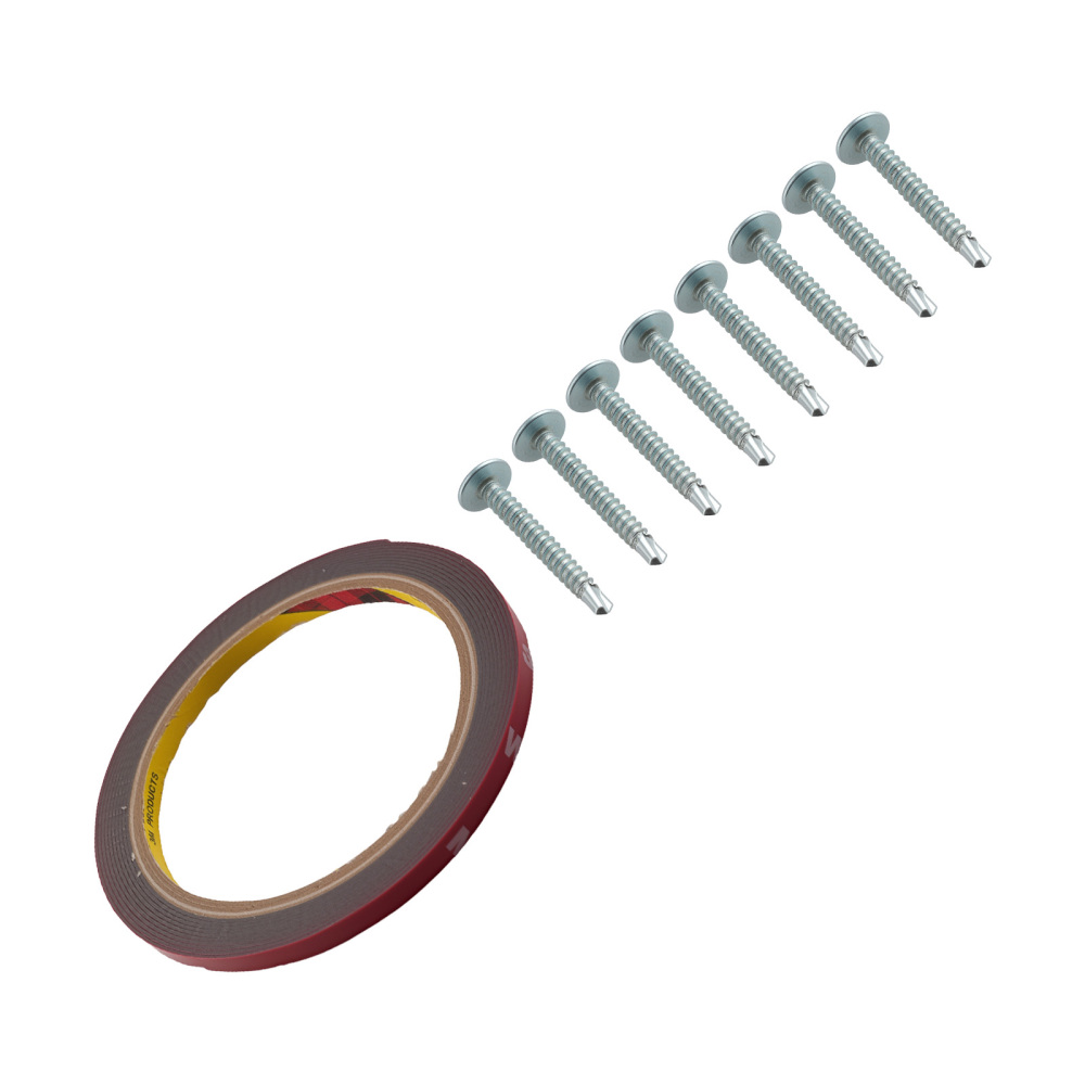 ABS Side Skirt Extension Body Kit compatible for Chevrolet Camaro 16-20 Matte Black Panel