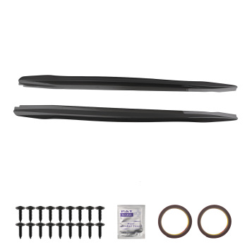 LR Side Skirt Extension Kit compatible for Cadillac ATS-V V6 3.6L 2016-19 Carbon Fiber