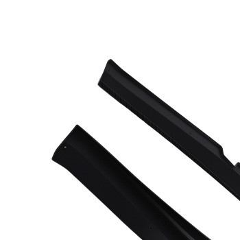 Left Right Side Skirts compatible for Chevy Corvette C7 Z06 2014-2019 Carbon Look ABS Kit