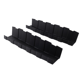 Black PP Side Skirt Extension compatible for Chevy Camaro 2016-2022 ZL1 Rocker Panels