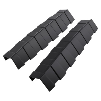 Black PP Side Skirt Extension compatible for Chevy Camaro 2016-2022 ZL1 Rocker Panels