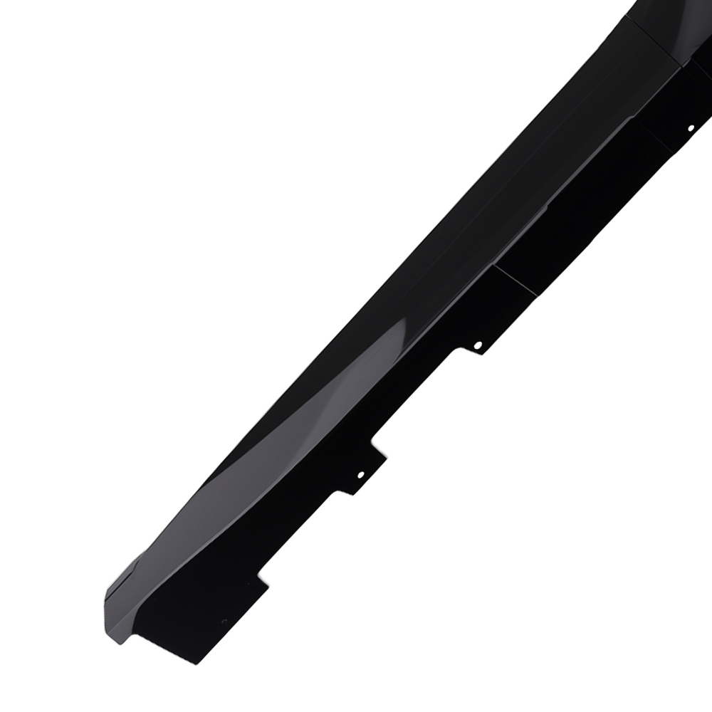 Black PP Side Skirt Extension compatible for Chevy Camaro 2016-2022 ZL1 Rocker Panels