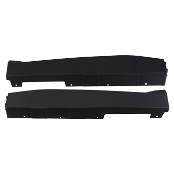 Matte Black Side Skirt compatible for Chevrolet Camaro RS SS 2016-2022 ZL1 Style Pair