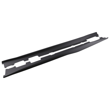 Side Skirt Extension compatible for Chevy Camaro RS SS LT LS 16-23 Matte Black ABS Plastic