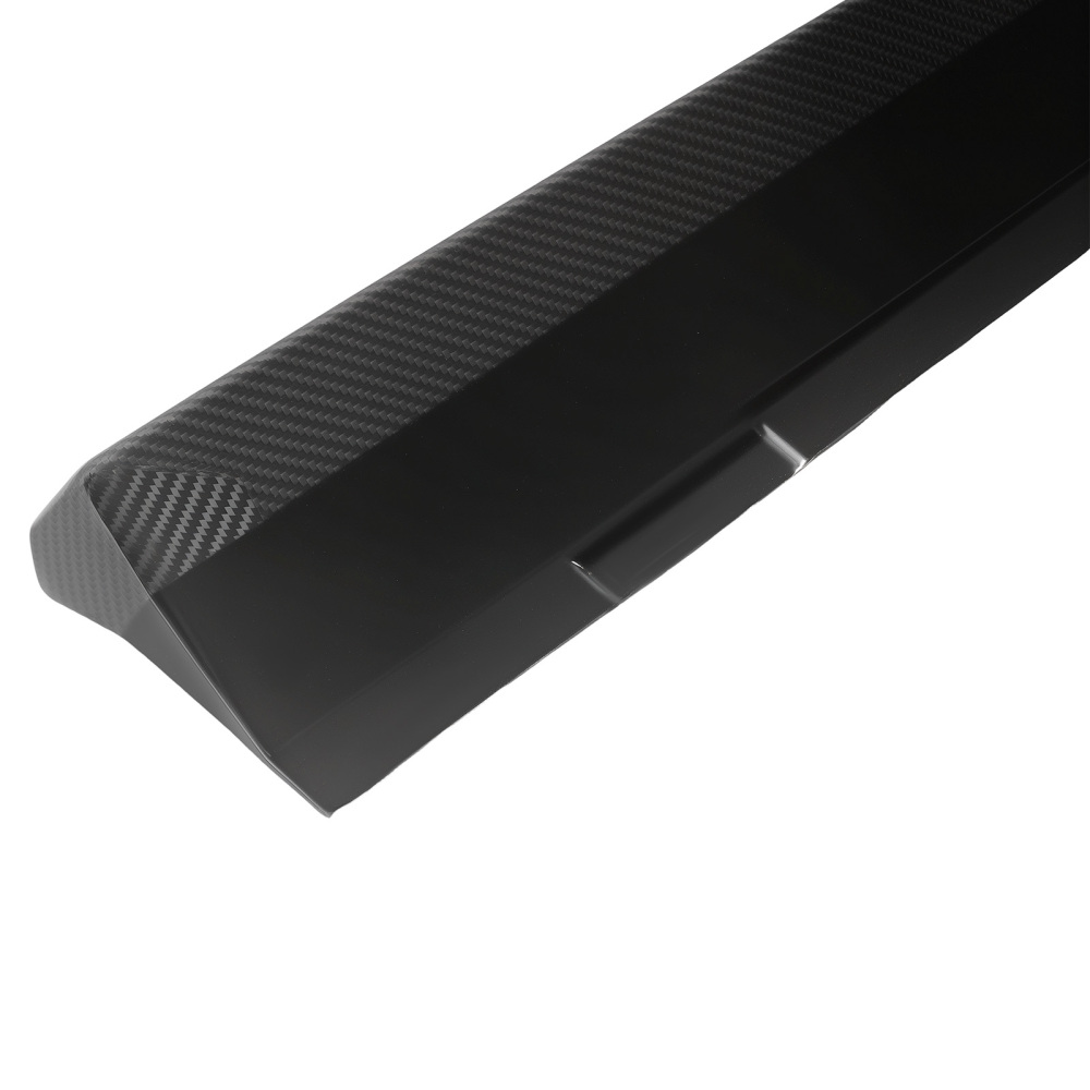 2PC Carbon Fiber Side Skirt Rocker compatible for Chevrolet Camaro LS/LT/SS 2010-2015