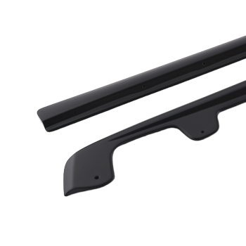 Black ABS Side Skirt Extension compatible for Chevrolet Corvette Wide Body 2005-2013 2PC