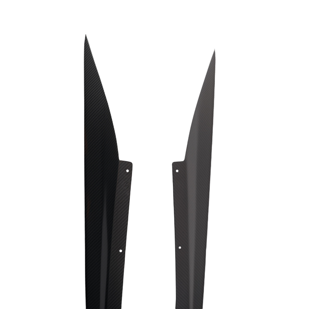 Performance Side Skirt compatible for Chevrolet Corvette Stingray 2020-2024 Carbon