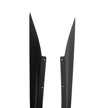 Performance Side Skirt compatible for Chevrolet Corvette Stingray 2020-2024 Carbon