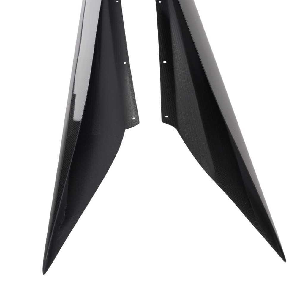Performance Side Skirt compatible for Chevrolet Corvette Stingray 2020-2024 Carbon