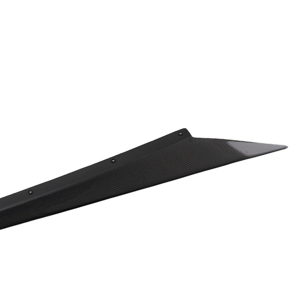 Side Skirt Rocker Panel compatible for Chevy Corvette Stingray/Z51/Z06 20-2025 Carbon Fiber