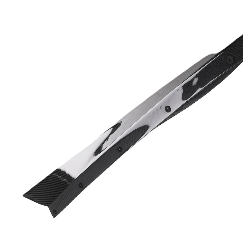 Side Skirt Rocker Panel compatible for Chevy Corvette Stingray/Z51/Z06 20-2025 Carbon Fiber
