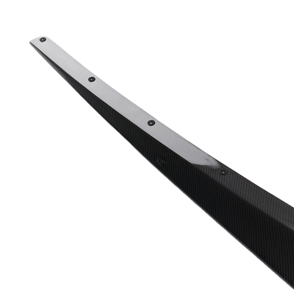 Side Skirt Rocker Panel compatible for Chevy Corvette Stingray/Z51/Z06 20-2025 Carbon Fiber