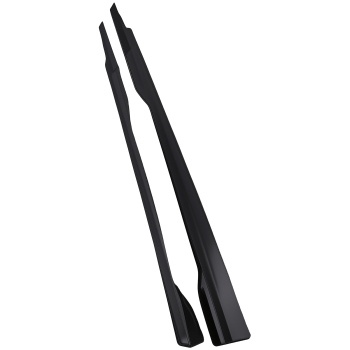 ABS Side Body Panel compatible for Dodge Charger GT R/T compatible for SRT 2015-2023 Black Extension