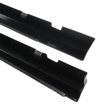 ABS Side Skirt Body Kit Extension compatible for Dodge Charger 2011-2023 Black Panel 2PC