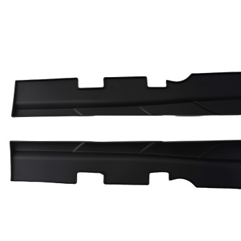 Lower Side Body Extension Kit compatible for Dodge Charger 15-23 Gloss Black ABS