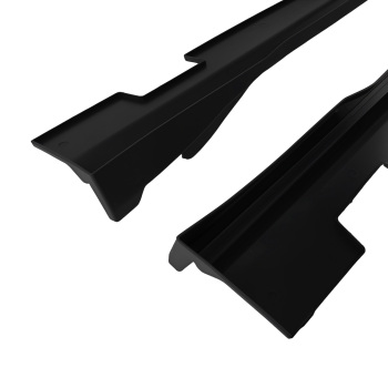 Body Kit Side Skirt Extension Panel Lip compatible for Dodge Charger 15-23 Matte Black 2PC