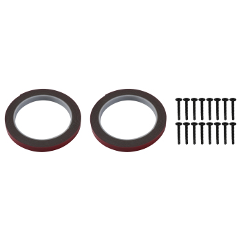 Lower Side Body Extension Set compatible for Dodge Charger 2015 2016-2023 Carbon Look ABS