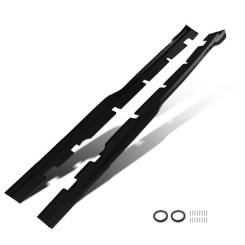 Lower Side Body Extension Set compatible for Dodge Charger 2015 2016-2023 Carbon Look ABS