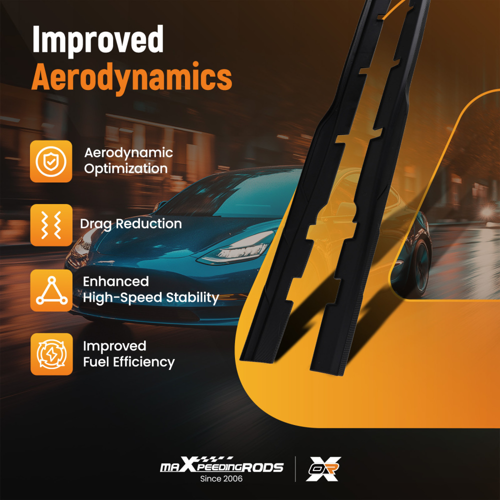 Lower Side Body Extension Set compatible for Dodge Charger 2015 2016-2023 Carbon Look ABS