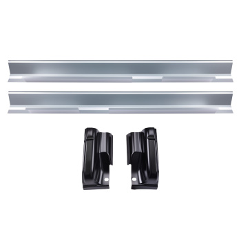 4 Pcs Outer Rocker PanelsCab Corners Set compatible for Ford F-150 2009 2010 2011-2014