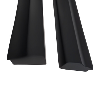 ABS Black Side Skirt Panel compatible for Honda Accord Sedan 2008-2012 Body Extension Kit