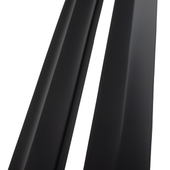 ABS Black Side Skirt Panel compatible for Honda Accord Sedan 2008-2012 Body Extension Kit