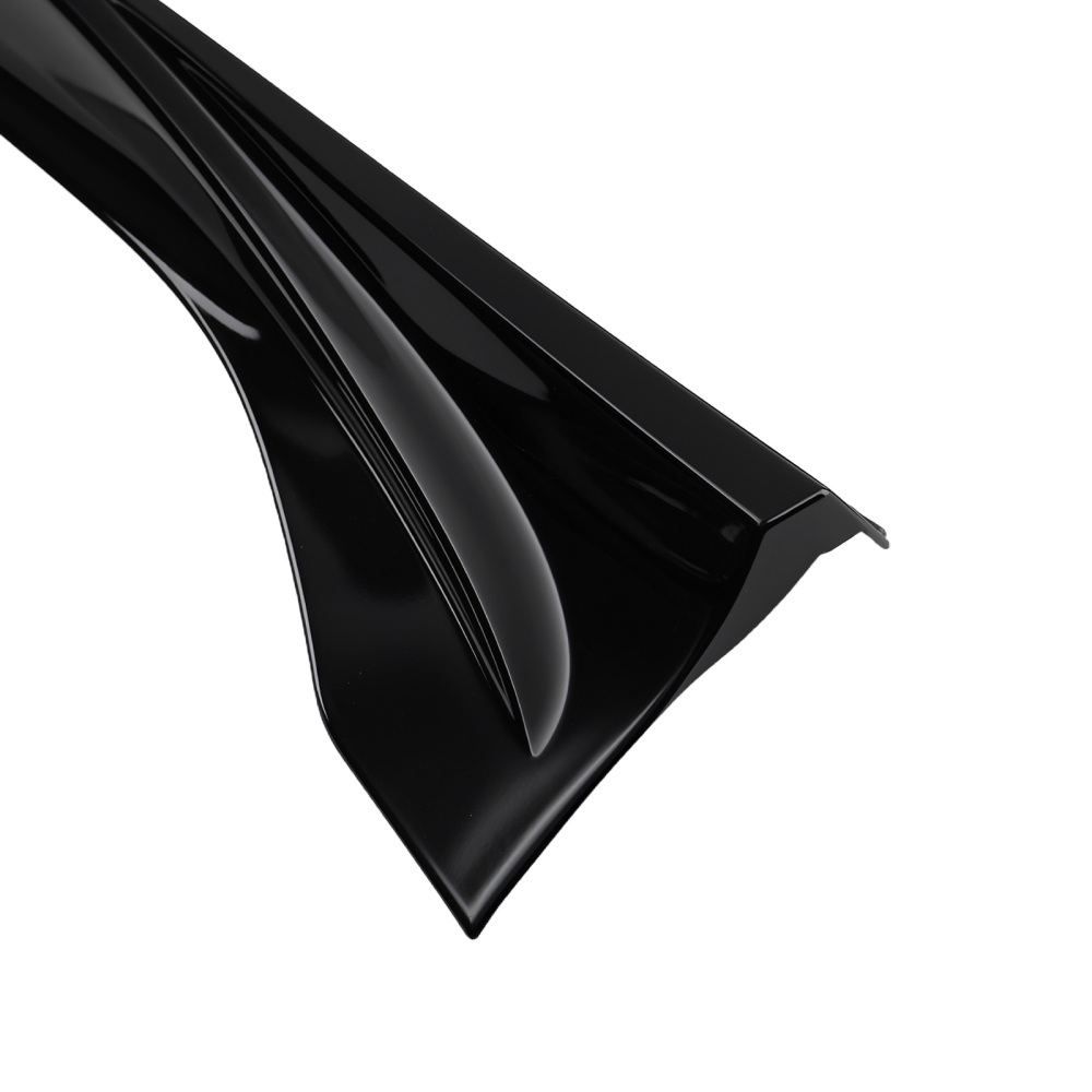 2x Side Skirt Set compatible for Honda Civic SedanHatchback 2022-2025 Gloss Black