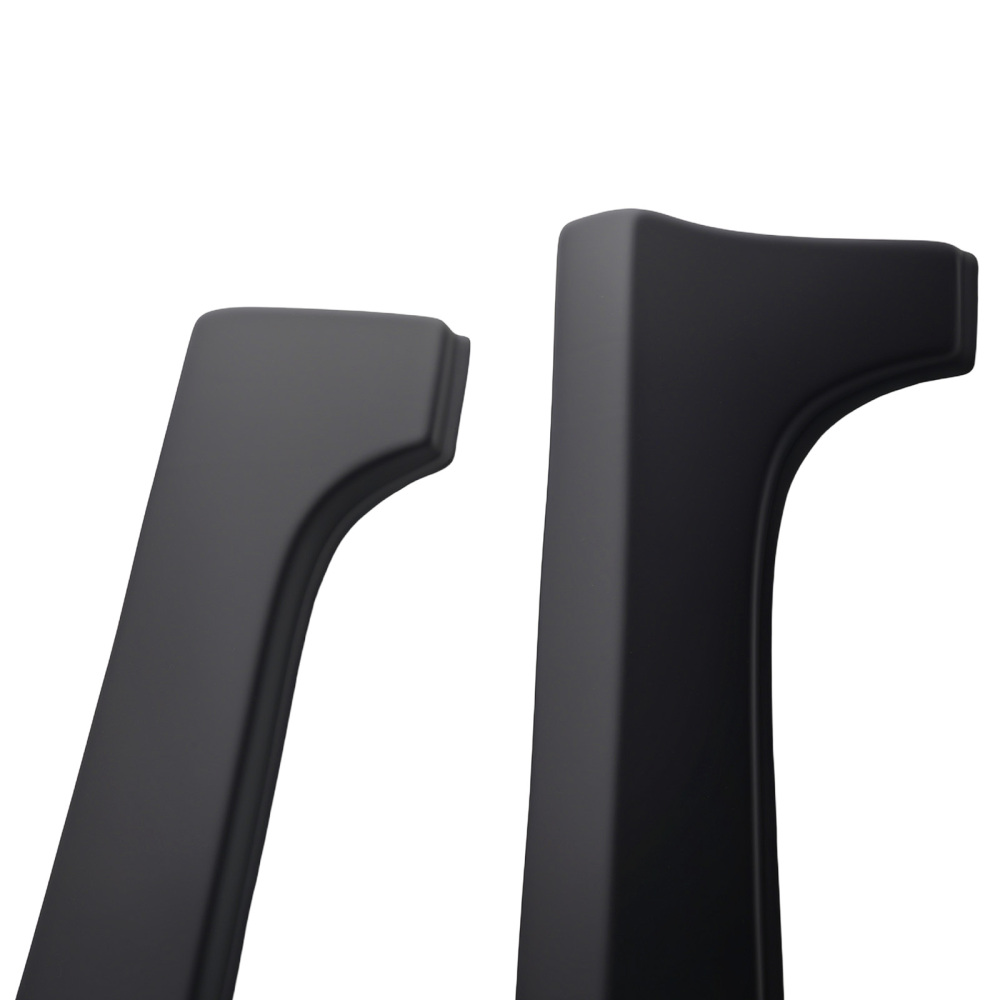 Black Side Skirt Extension Panel Kit compatible for Honda Civic Sedan 2012-2015 ABS Pair