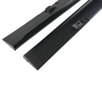 ABS Body Kit Side Panel compatible for Honda Civic Sedan Si 2016-2021 Black Extension Skirt