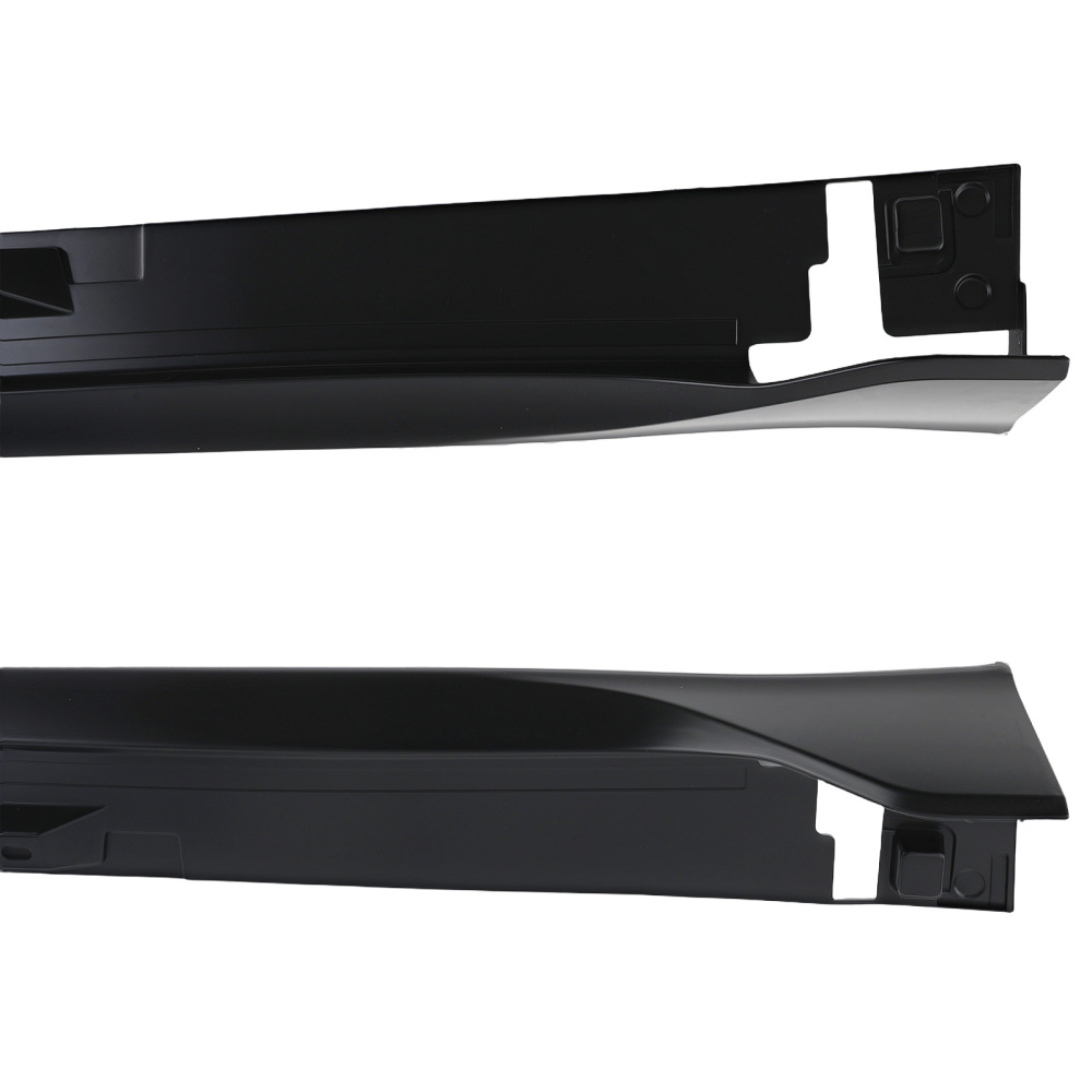 ABS Body Kit Side Panel compatible for Honda Civic Sedan Si 2016-2021 Black Extension Skirt