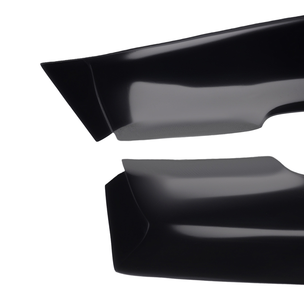 ABS Body Extension Kit compatible for Infiniti Q50 14-23 Gloss Black Side Panel Skirt 2PC