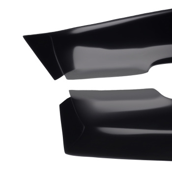 ABS Body Extension Kit compatible for Infiniti Q50 14-23 Gloss Black Side Panel Skirt 2PC