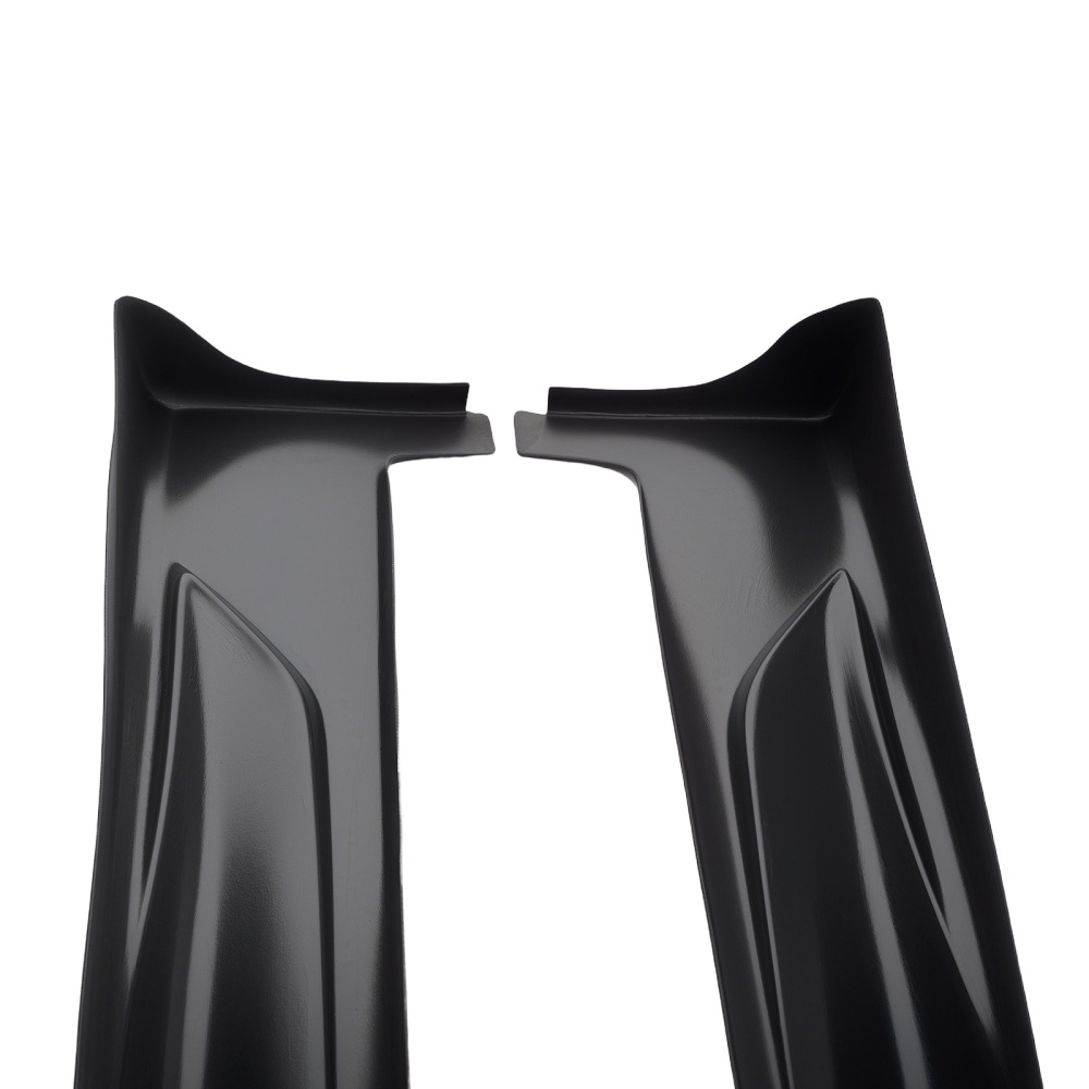ABS Body Extension Kit compatible for Infiniti Q50 14-23 Gloss Black Side Panel Skirt 2PC